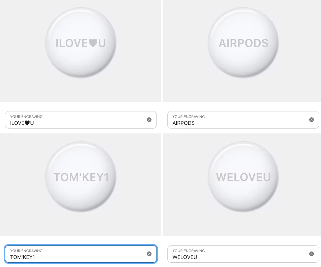 Clever airpod engraving 2025