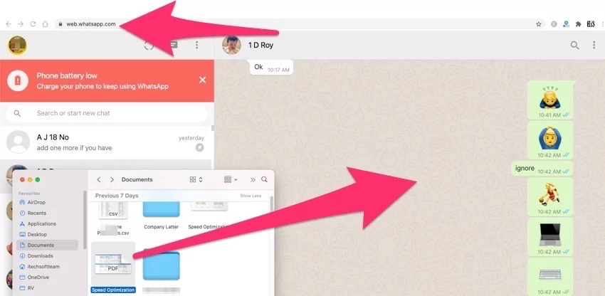 drag-the-file-in-whatsapp-conversation-message