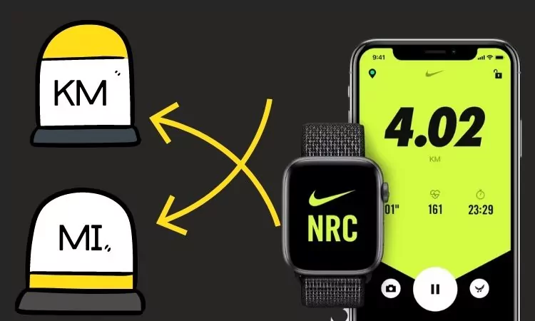Propio Farmacología aislamiento How to Change KMS to Miles/Distance in Nike Run Club: iPhone, Android