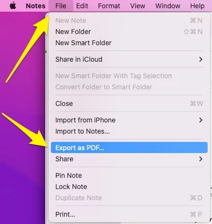 export-notes-as-a-pdf-on-mac