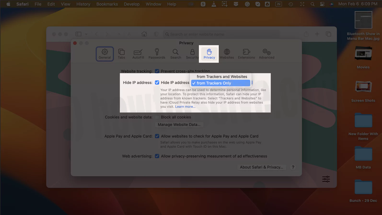 hide-ip-address-from-tracker-in-safari-mac