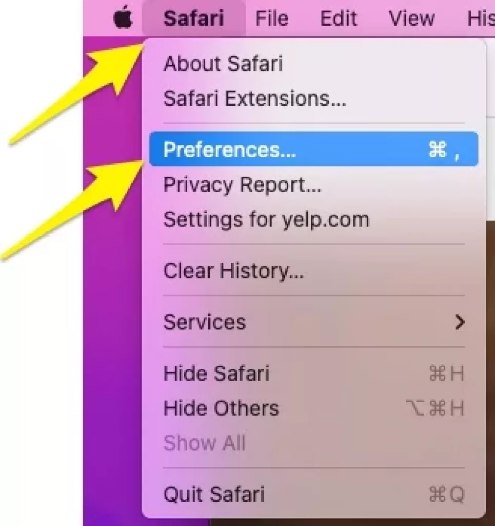 open-safari-preferences-on-mac-for-change-safari-tab-layout