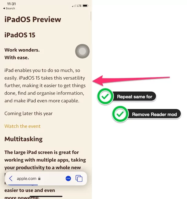 remove-reader-mode-from-safari