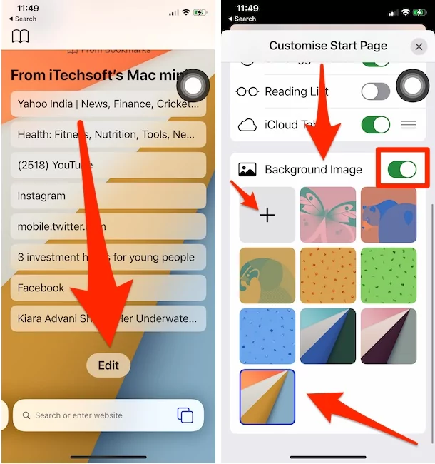 How to Change the Safari Background on iPhone, iPad, Mac