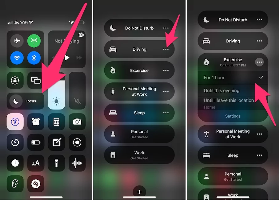turn-on-focus-on-iphone-from-control-center