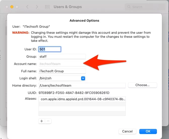 account-username-on-mac-under-users-groups