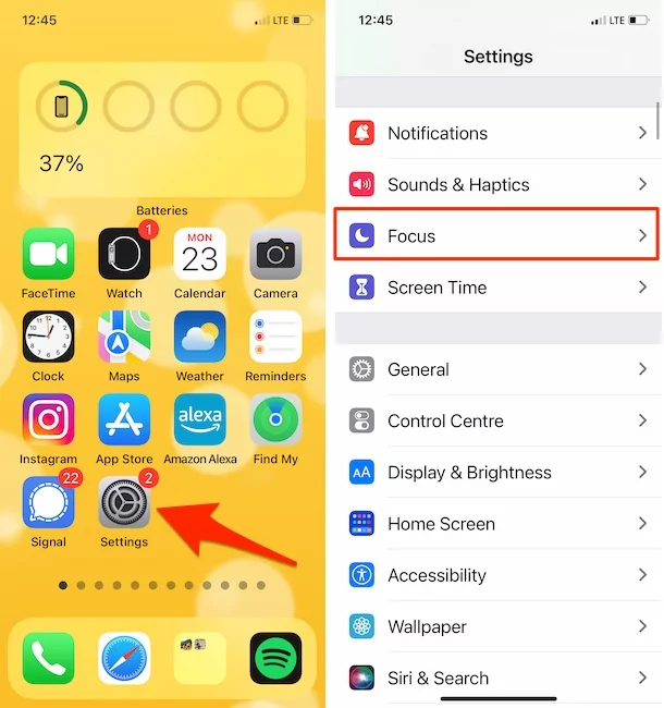focus-settings-on-iphone