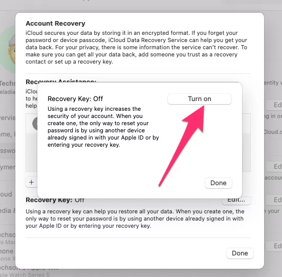 turn-on-recovery-key-for-apple-id