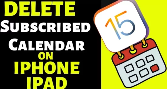 iOS 15 How to Delete Subscribed Virus Calendar on iPhone iOS 15 or iPad 2022