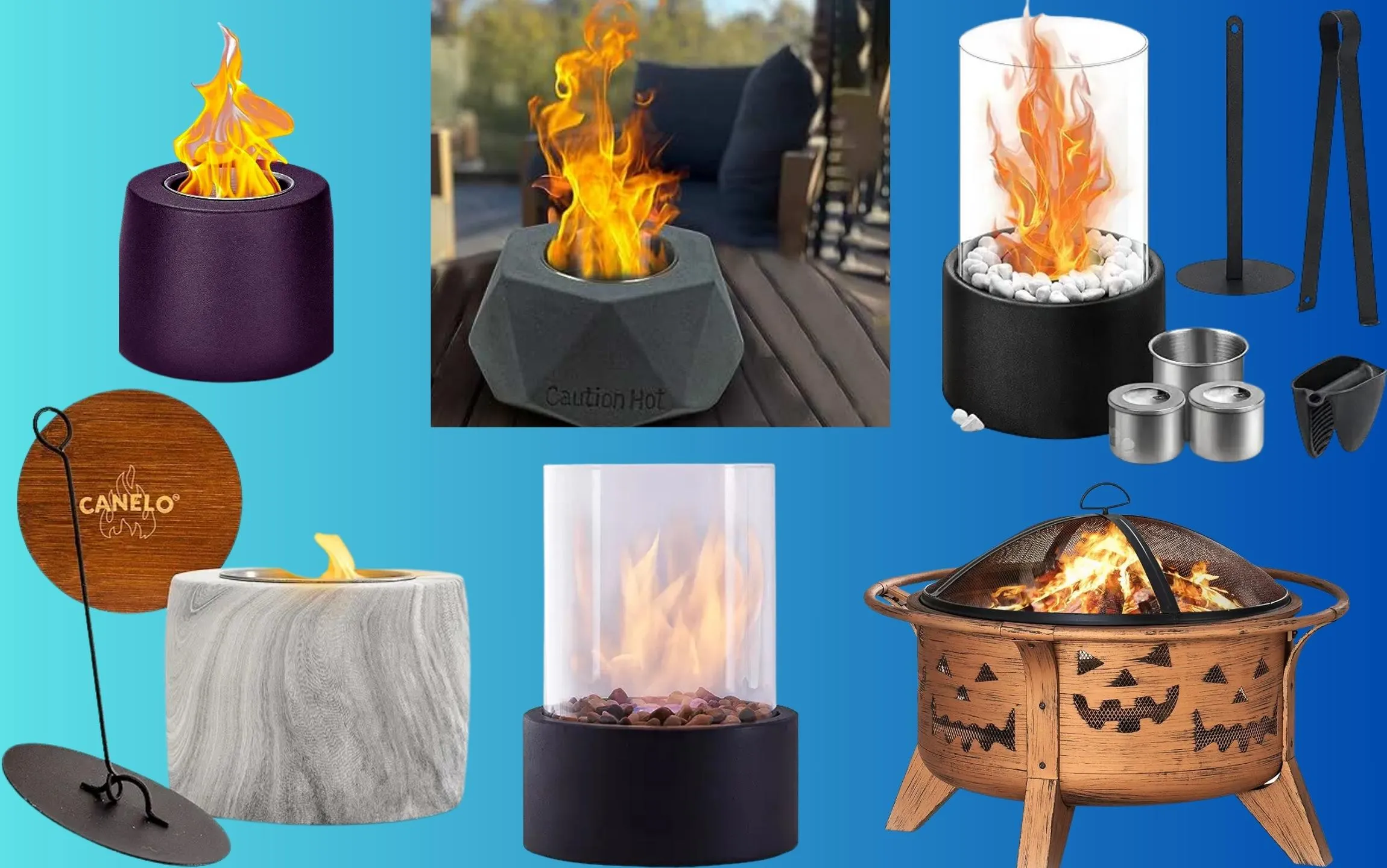 The Mesa Tabletop Fire Pit