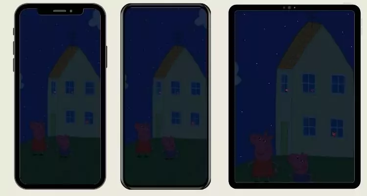 peppa pig house wallpaper dark secretTikTok Search