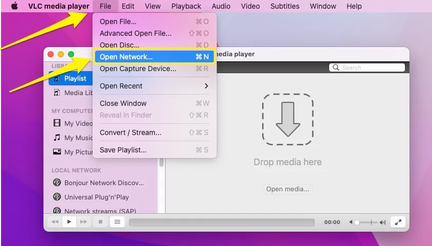 open-network-field-for-stream-video-on-vlc-mac