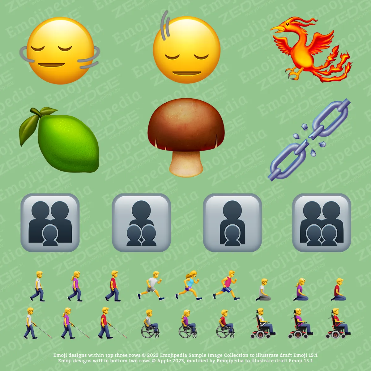 New Upcoming iOS 17 Emojis