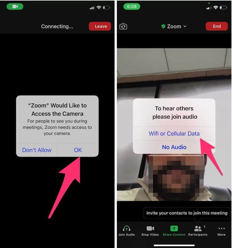 allow-microphone-and-internet-before-start-call-on-zoom-for-iphone-or-android