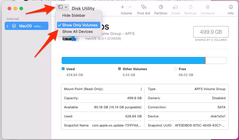 show-only-volumes-on-mac-from-disk-utilities