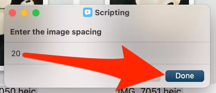 do-spacing-between-picture-and-save