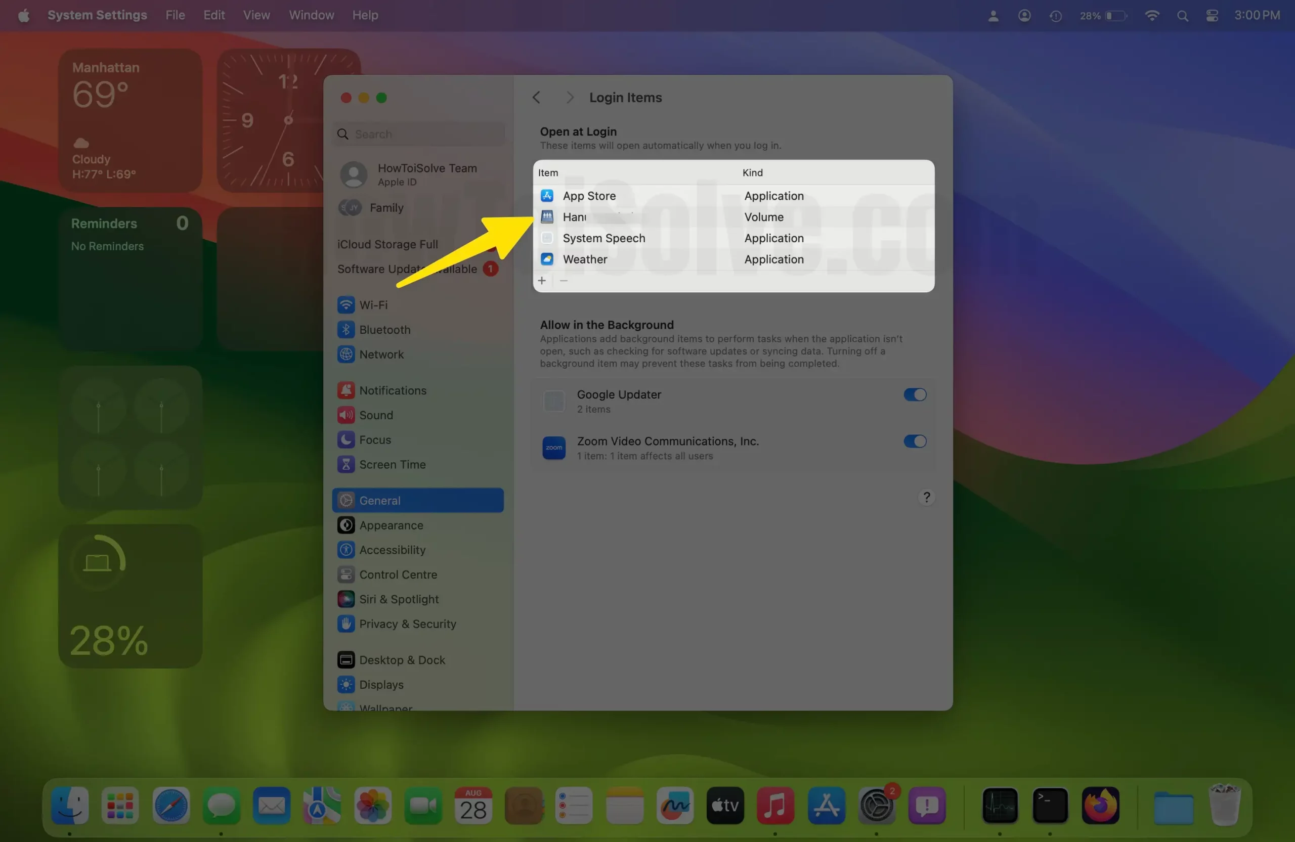 Automatically Network Drive connected on Mac