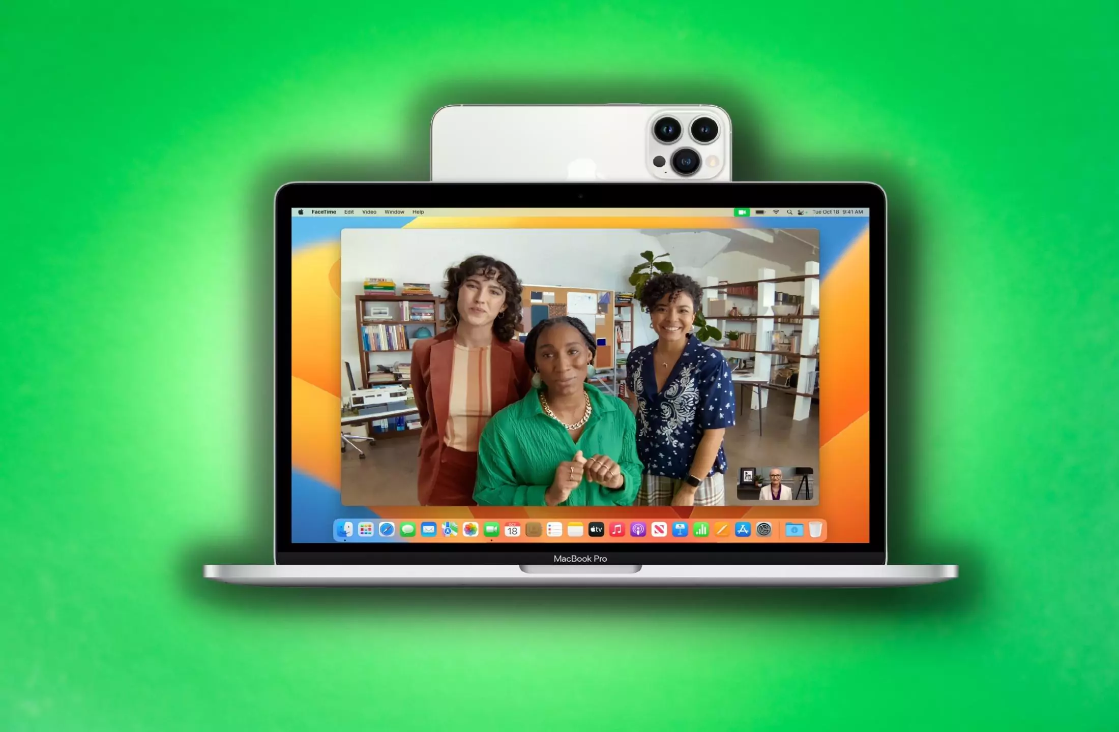 how-to-use-center-stage on Mac For iphone as Mac Webcam