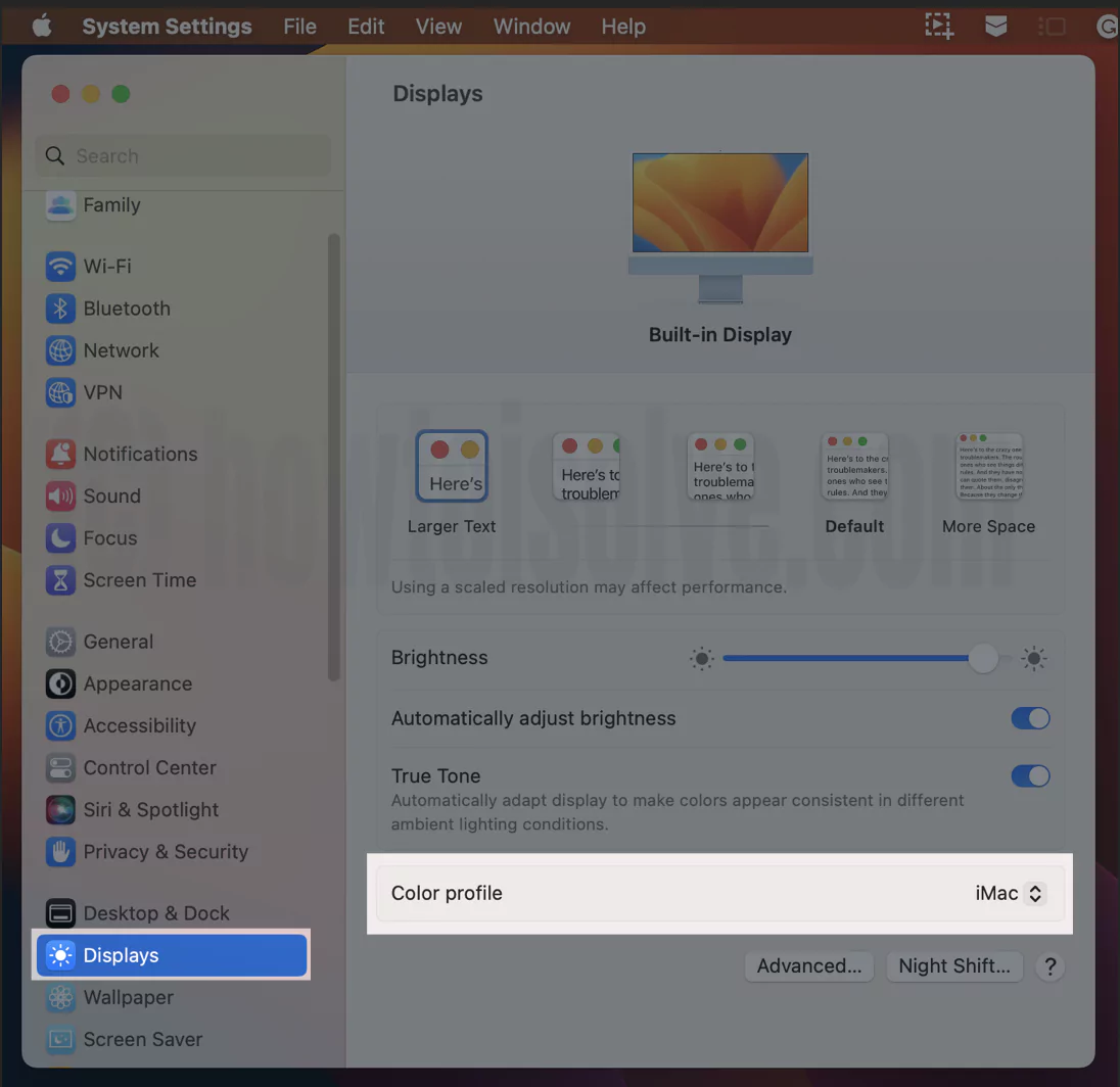 color-profile-settings-on-mac-in-macos
