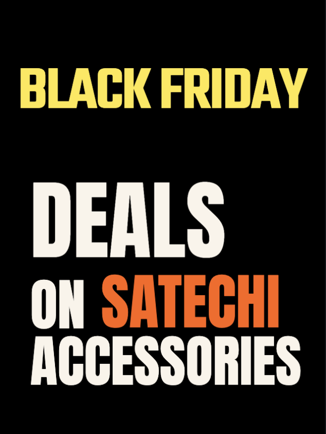 Satechi Black Friday Deals for Apple Products Accessories