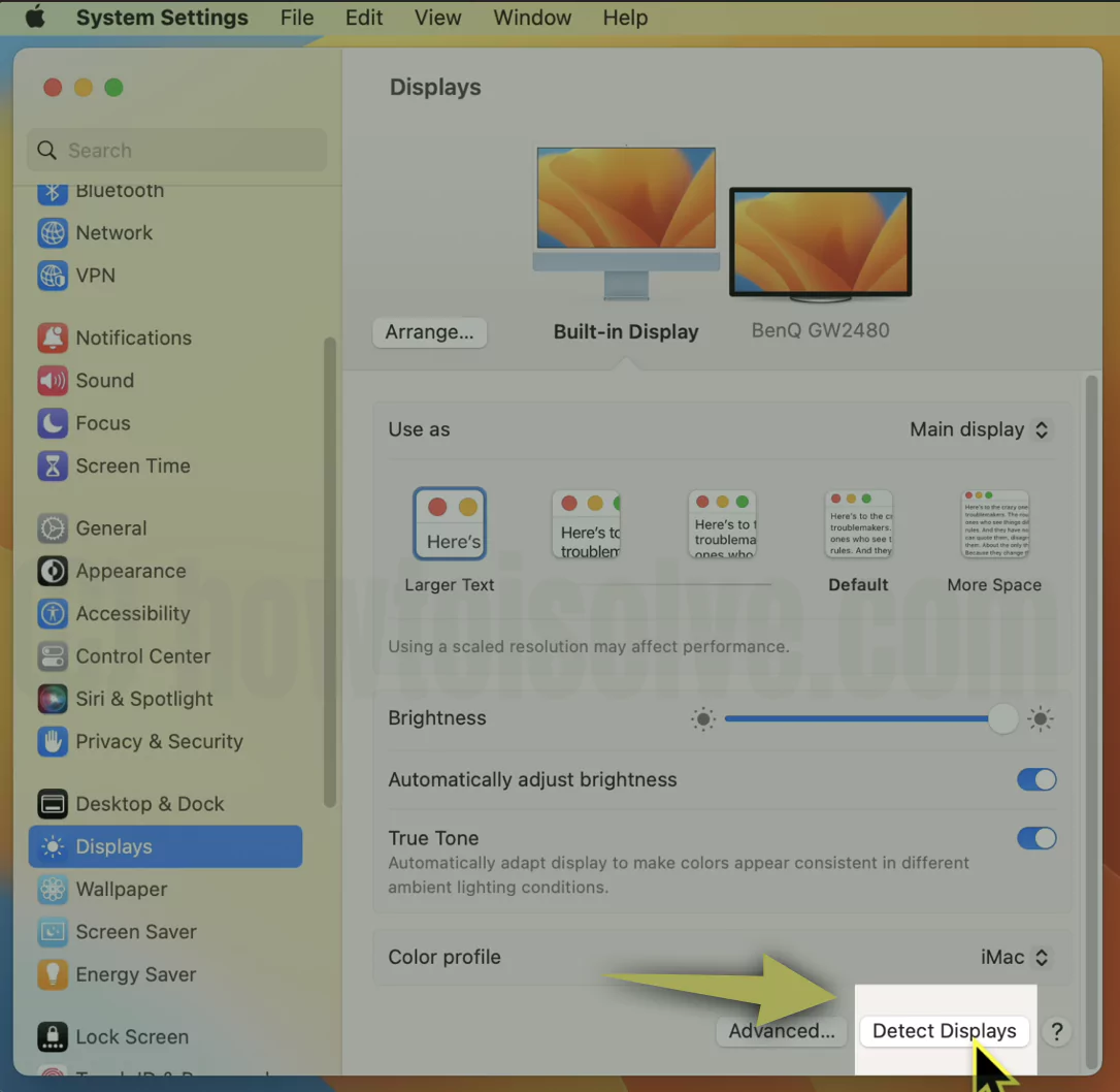 detect-displays-on-mac-or-macbook