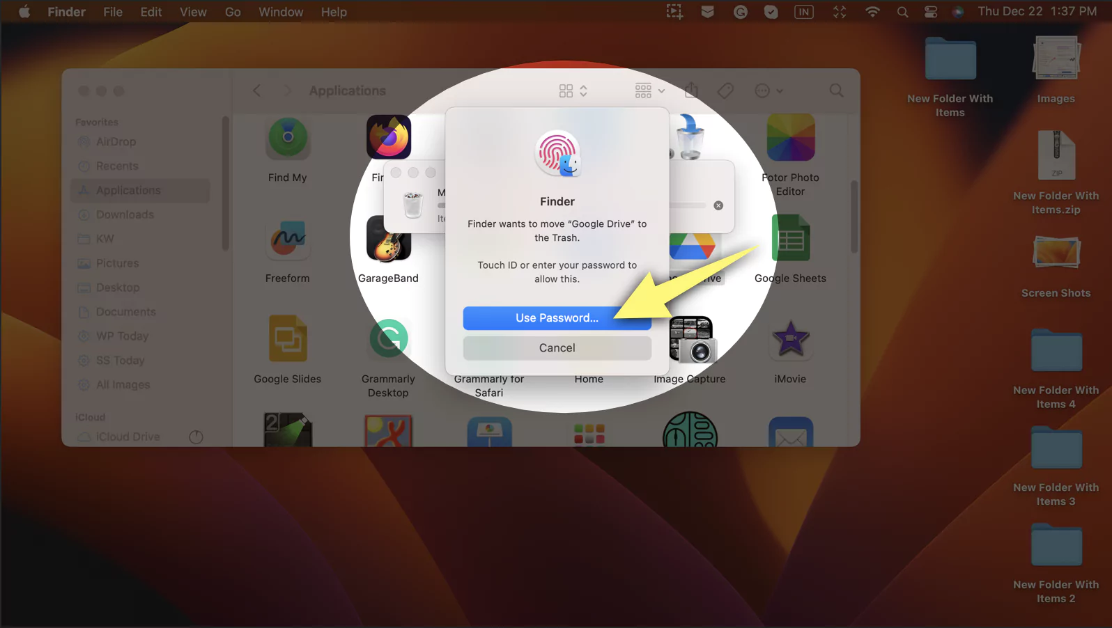 verify-and-remove-google-drive-app-on-mac