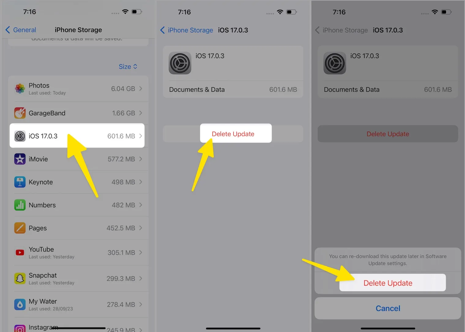How to delete iOS 17 update on iPhone