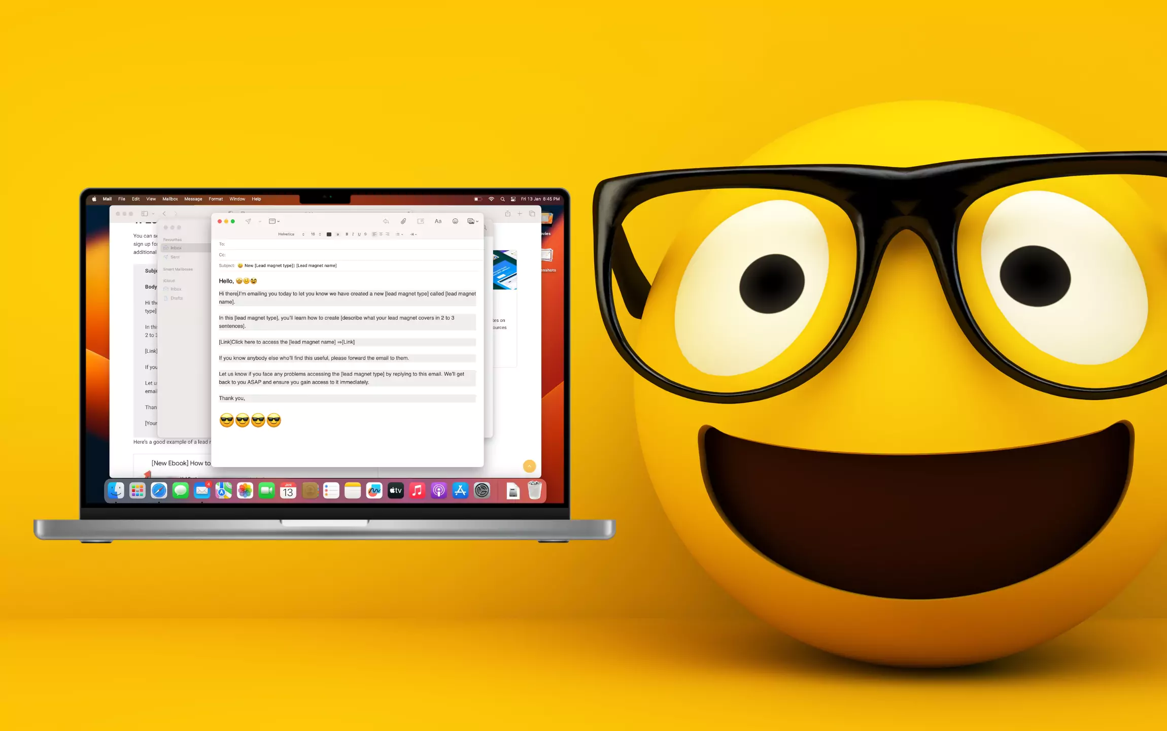 How to Add Emojis to Emails on mac & Subject Line
