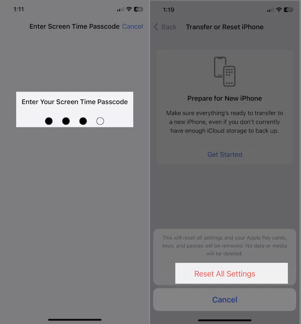 click-enter-screen-time-passcode-and-click-on-reset-all-settings-to-confirm