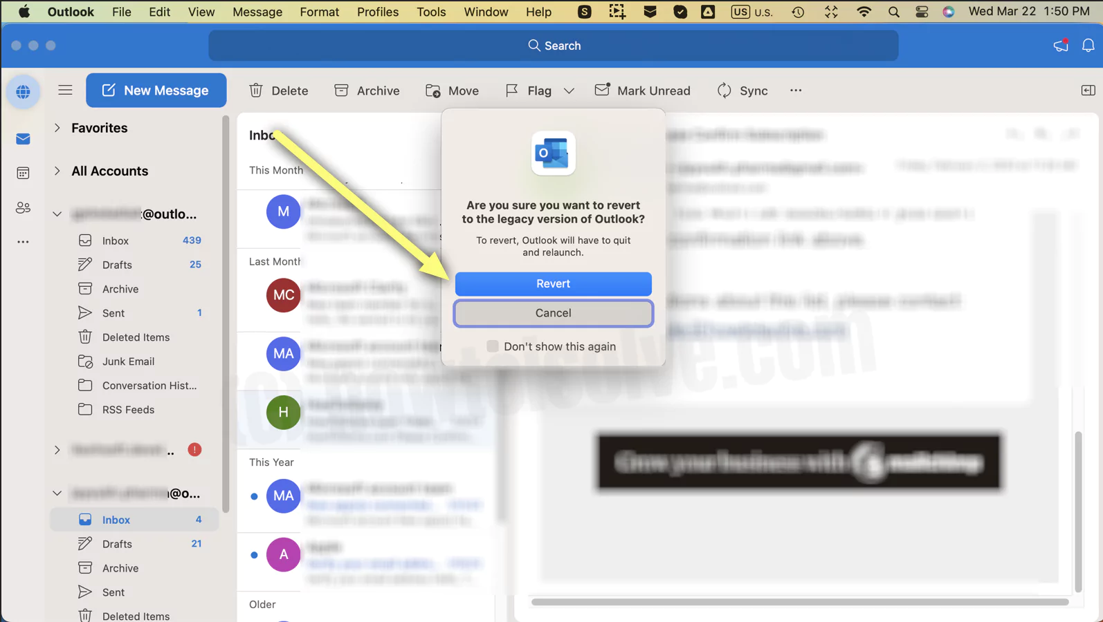 revert-to-old-outlook-on-mac