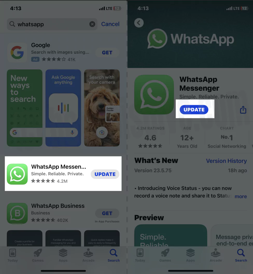update-whatsapp-on-iphone