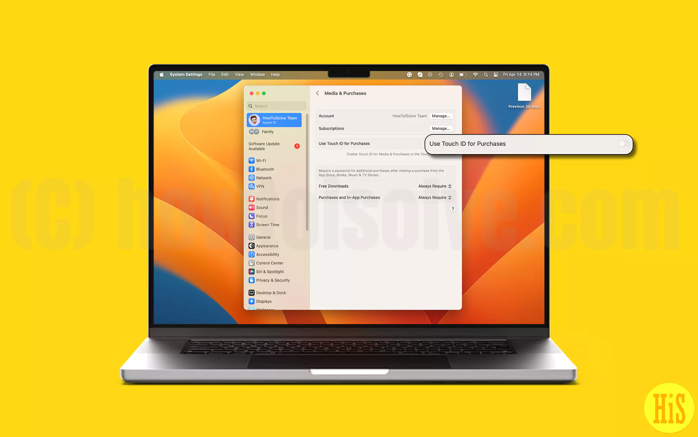 Use-Touch-ID-for-Purchases-Grayed-Out