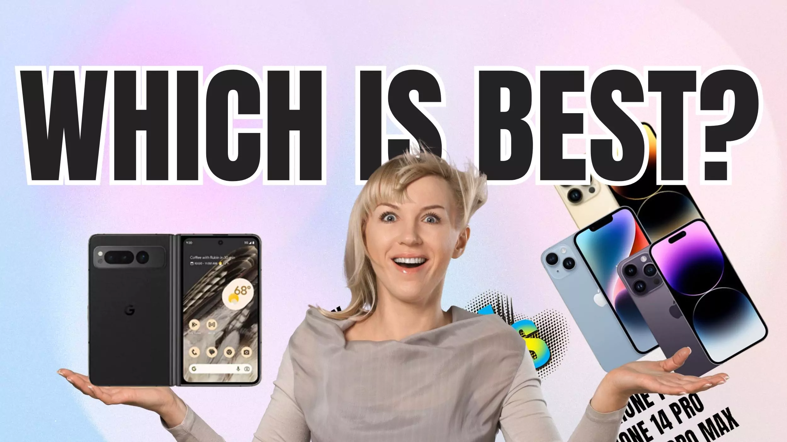 google-pixel-fold-vs-apple-iphone-14