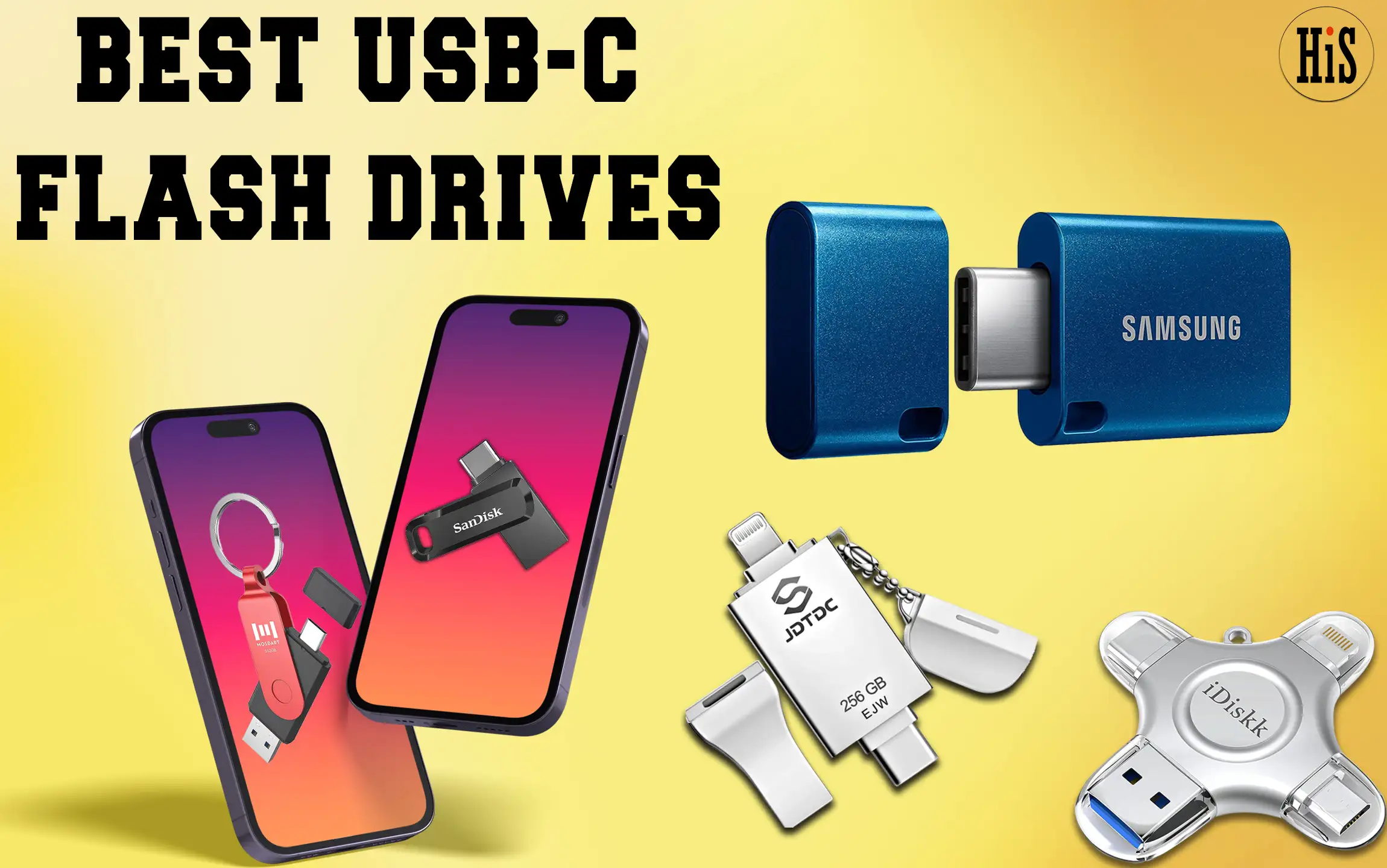 Best USB-C flash drives for iPhone 15 pro,15 pro Max
