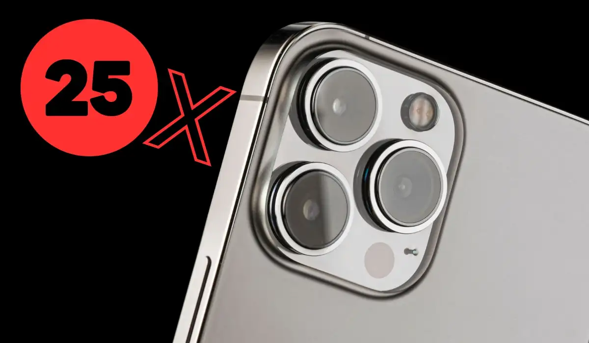 How to 25x zoom on iPhone 15 Pro Max