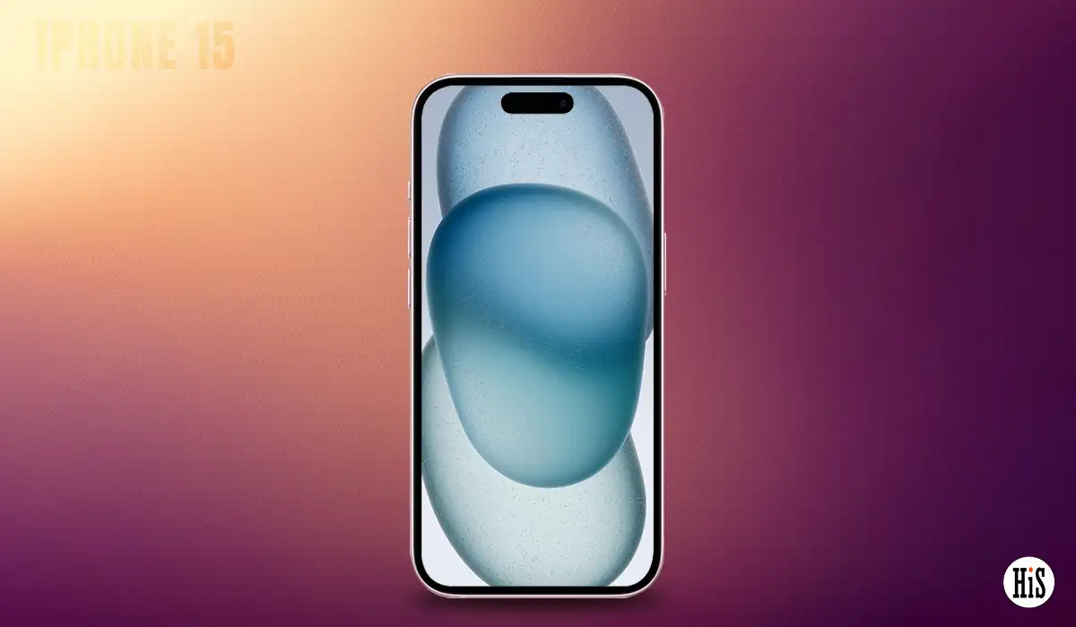 iPhone 15 Blue Wallpaper