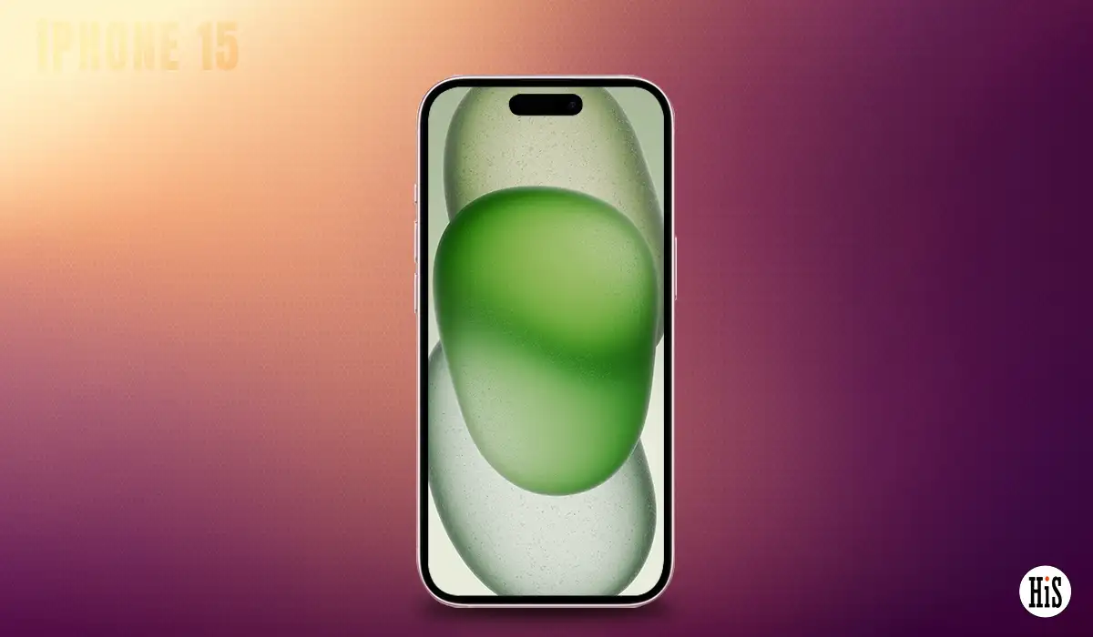 iPhone 15 Green Wallpaper