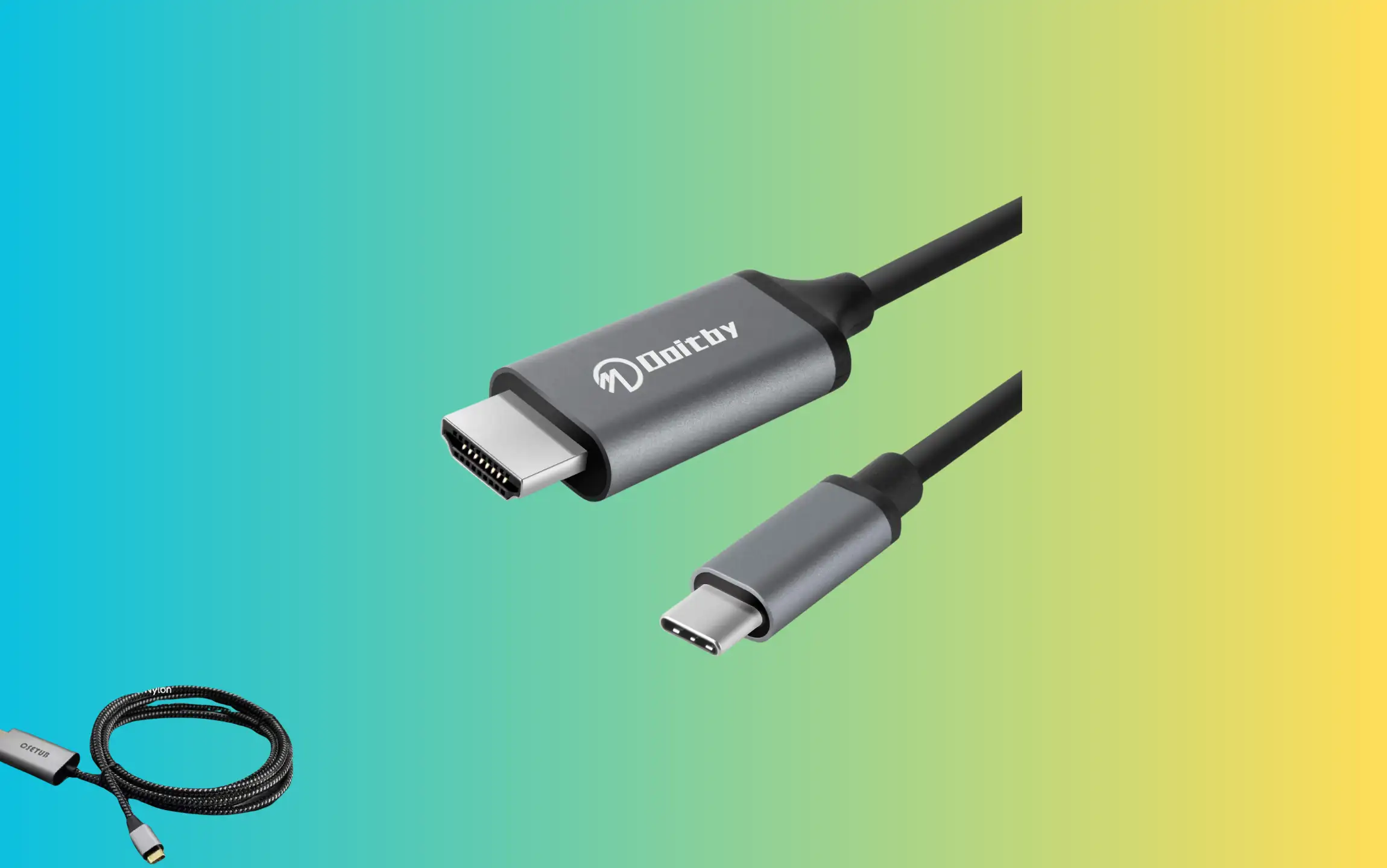 Doitby USB-C To HDMI Cables For iPhone 15