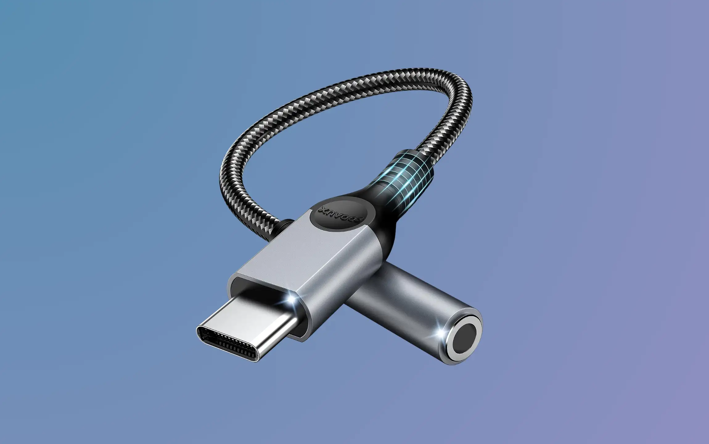 ZOOAUX USB-C To 3.5mm Adapter For iPhone 15