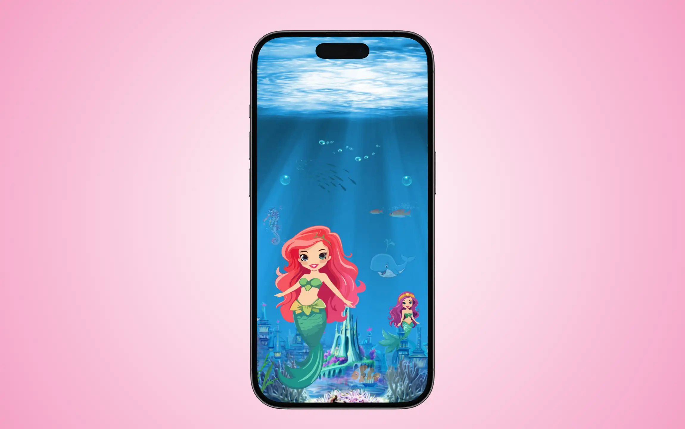 Barbie mermaid wallpaper for iPhone
