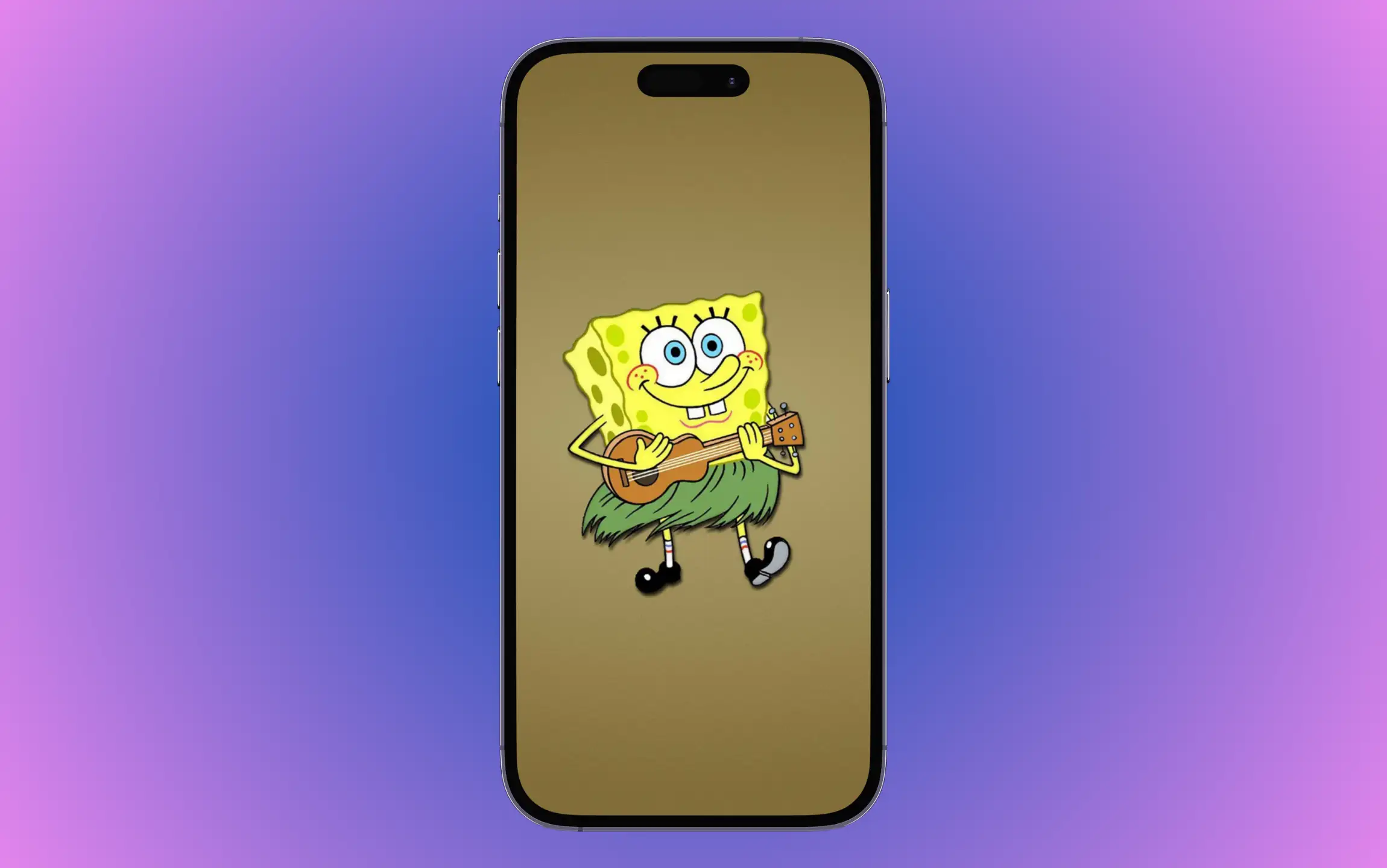 Funny Spongebob Squarepants iPhone wallpaper