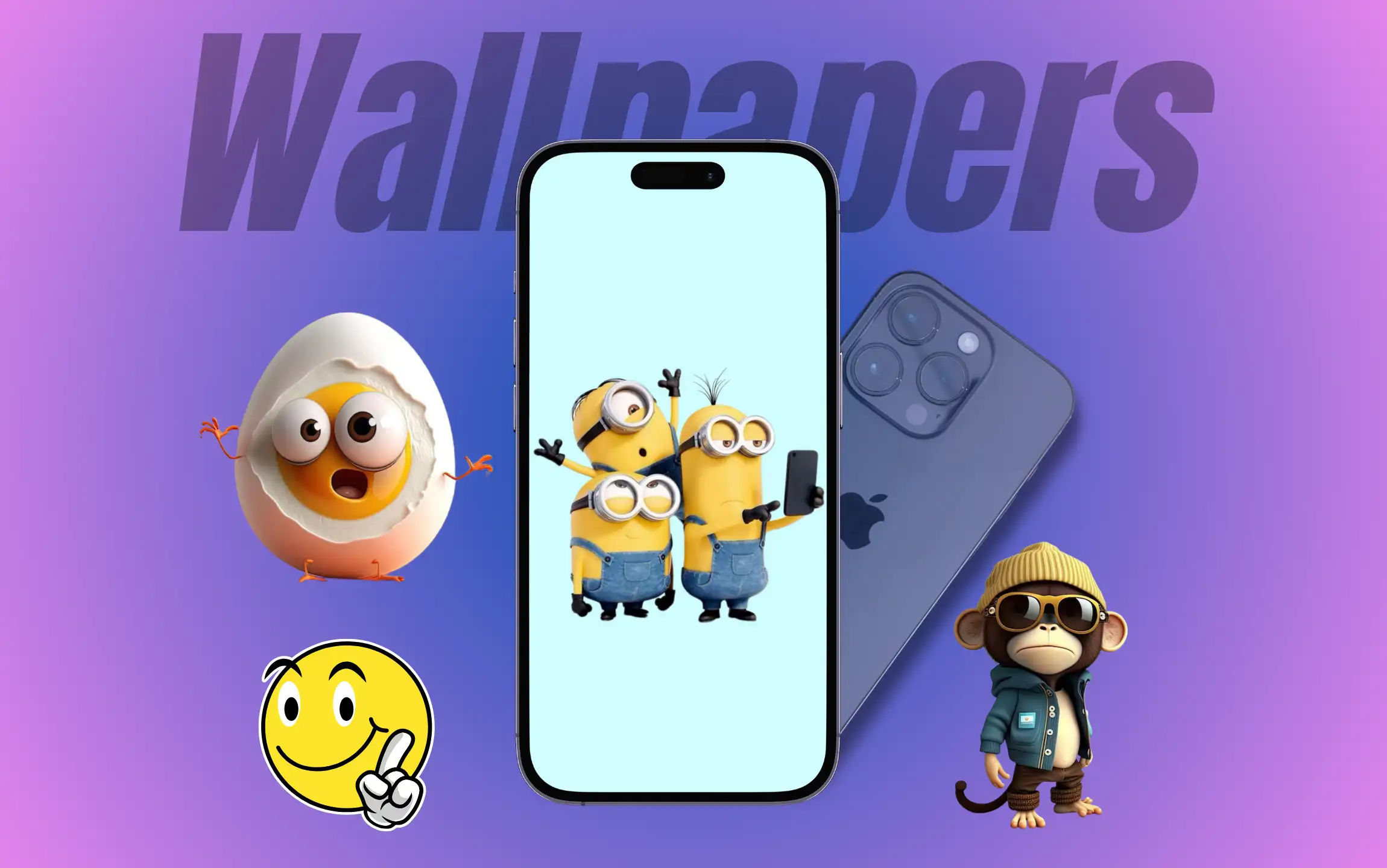 Funny wallpapers for iPhone in 2023