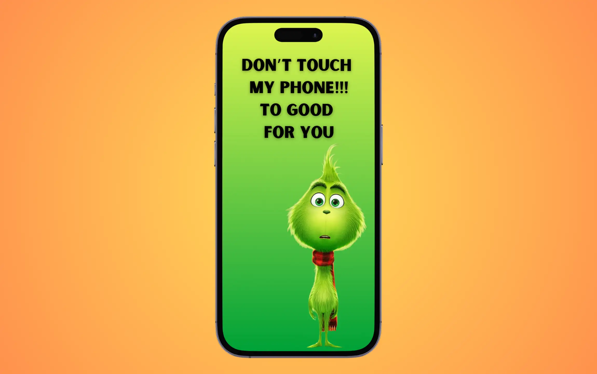 Little Grinch Wallpaper for iPhone