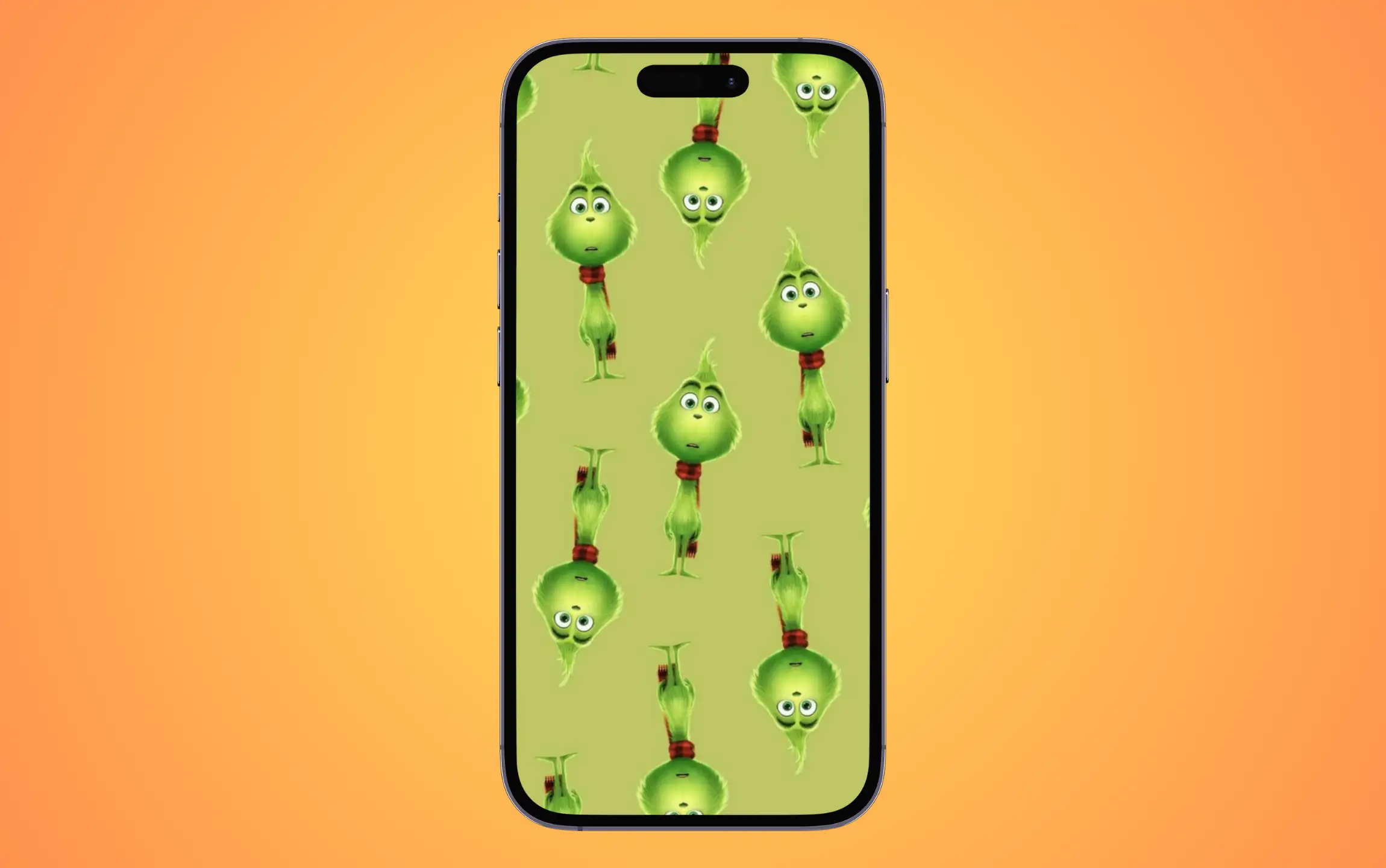 Mini Grinch Wallpaper for iPhone
