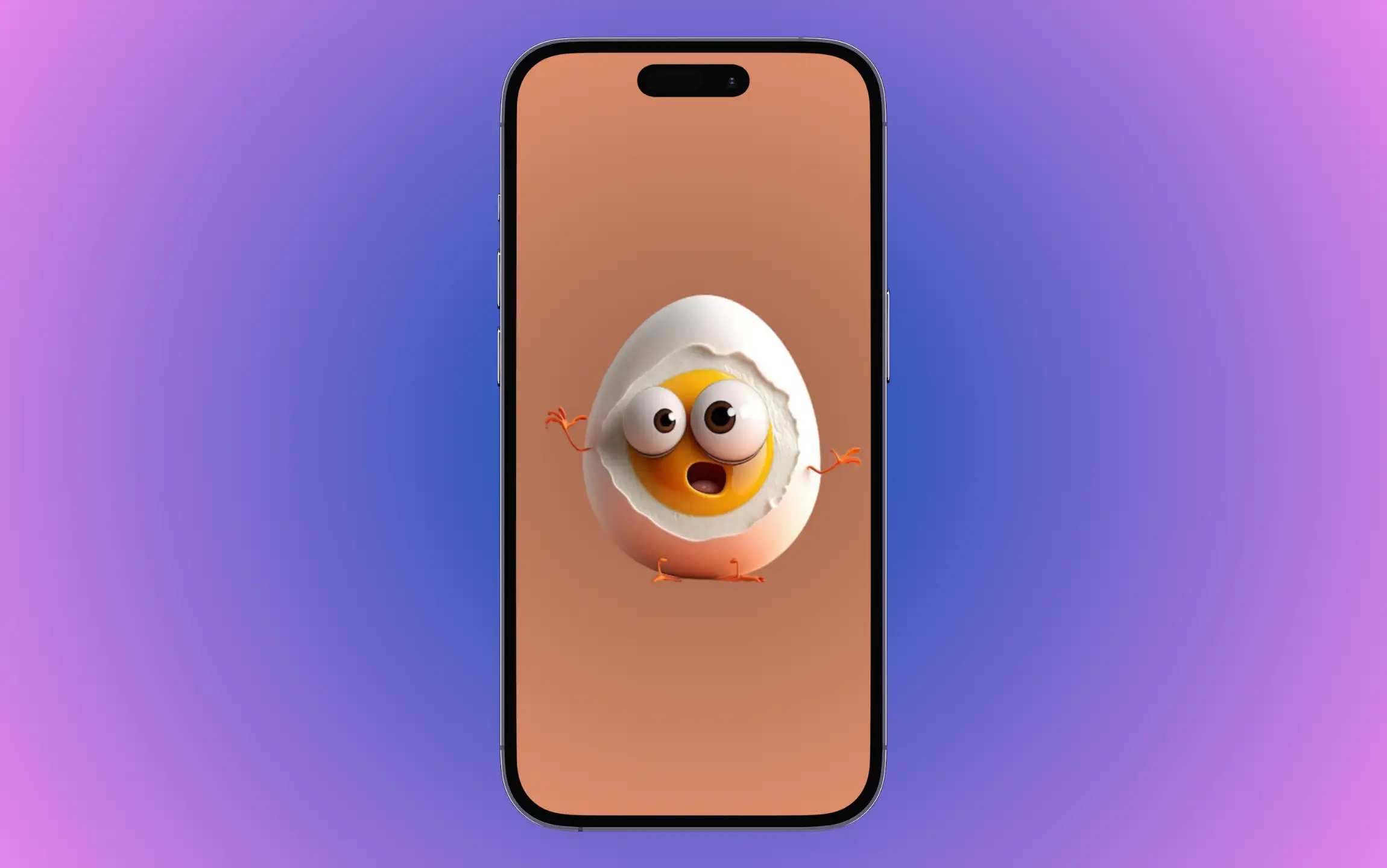 funny egg wallpaper iPhone