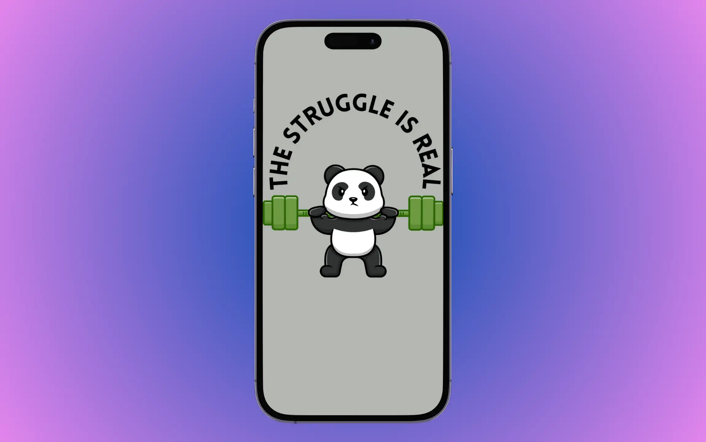 funny panda wallpaper iphone