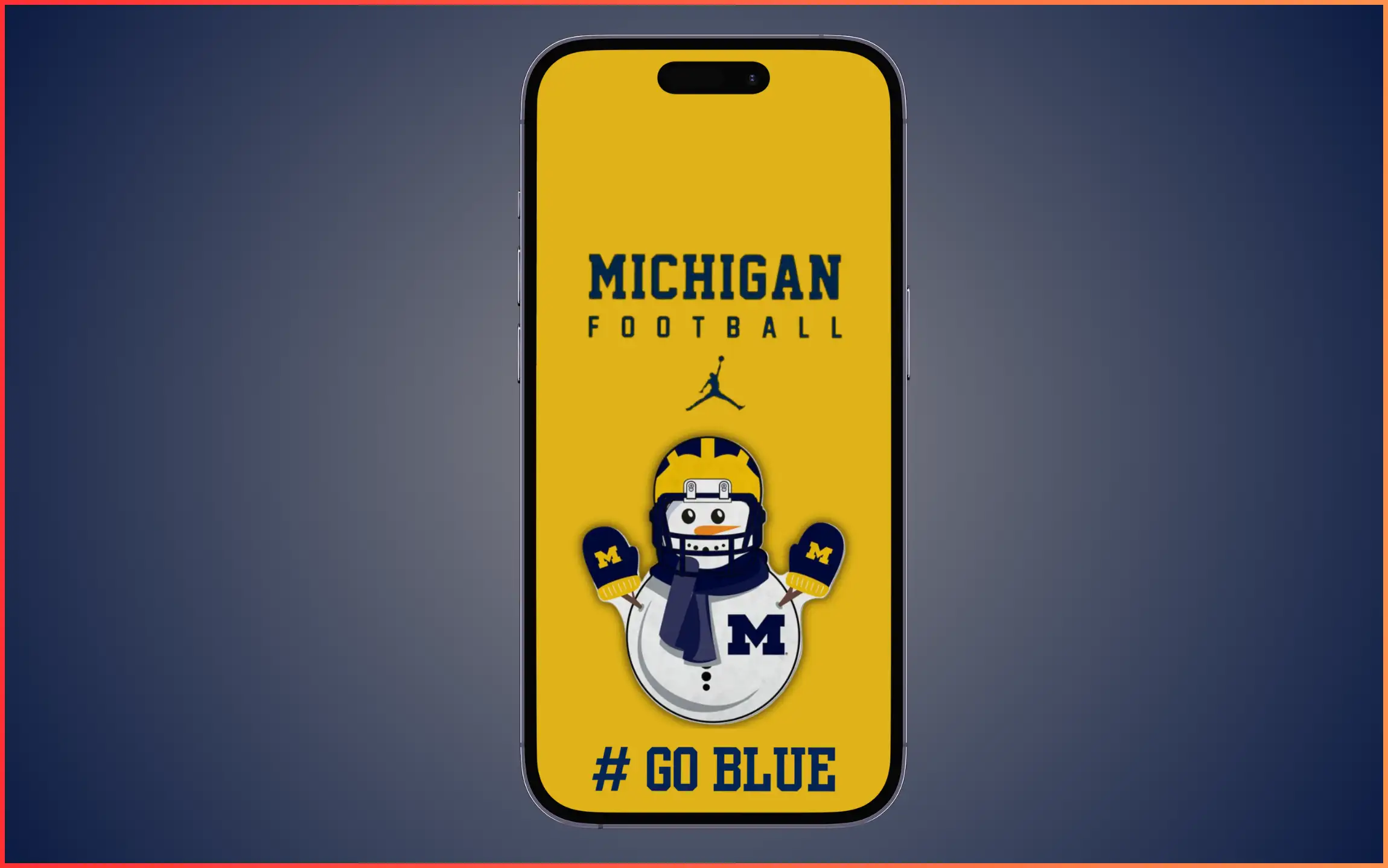 Michigan go blue wallpaper