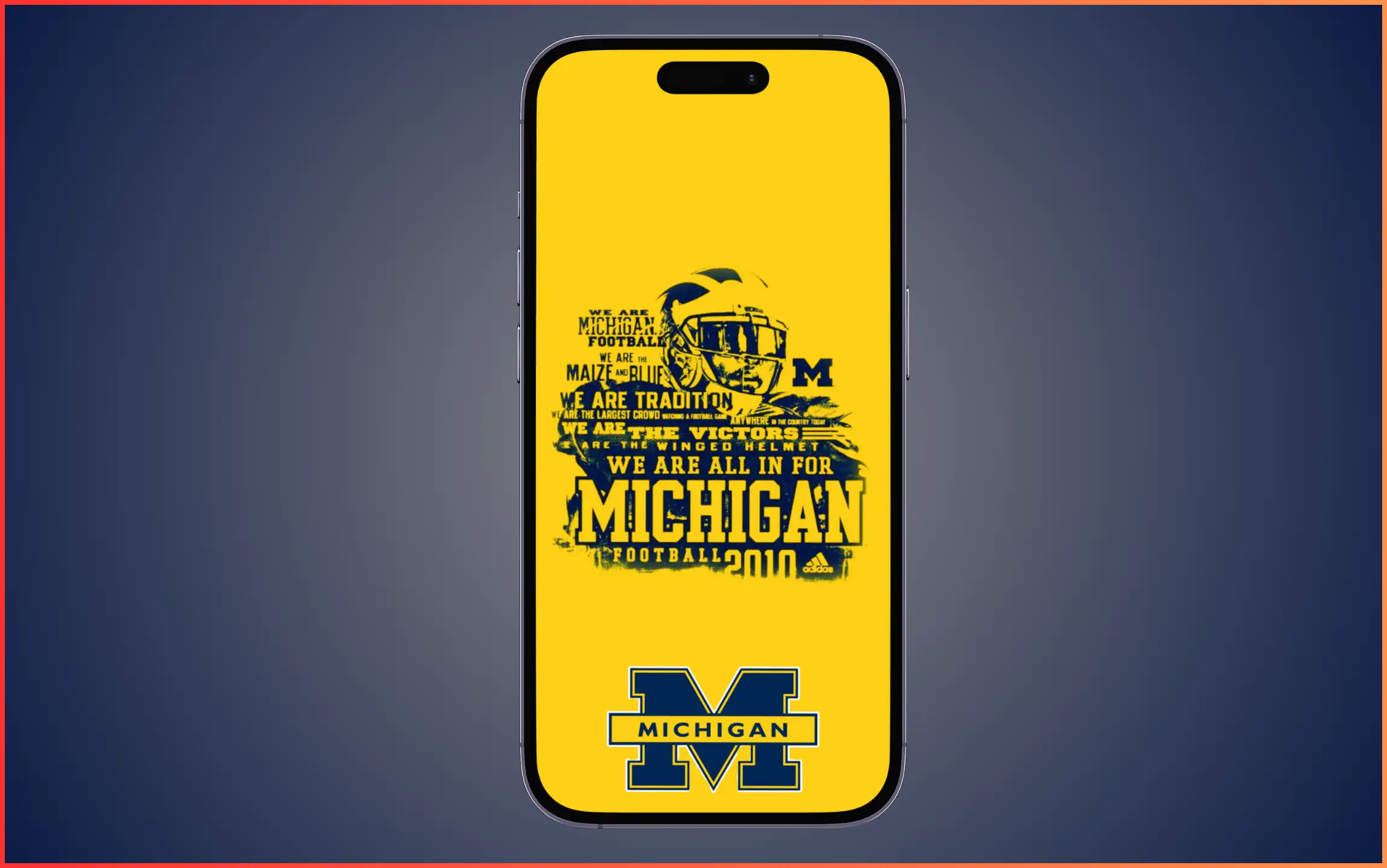 Michigan logo wallpaper