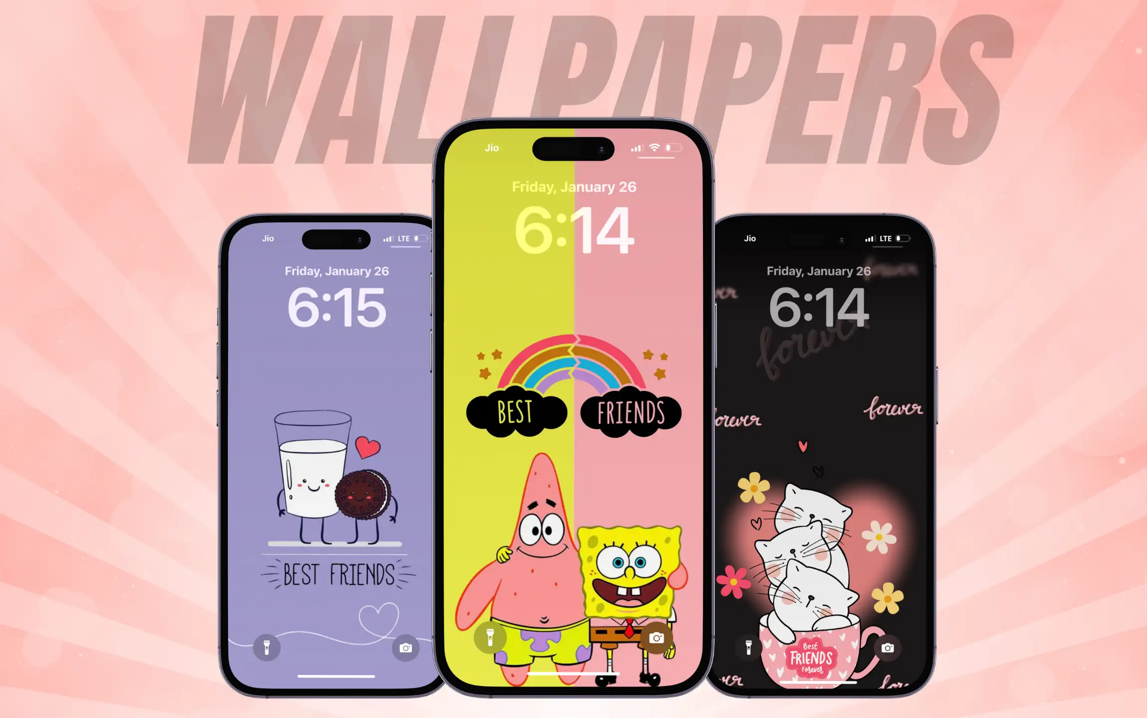 BFF Wallpapers for iPhone in 2024