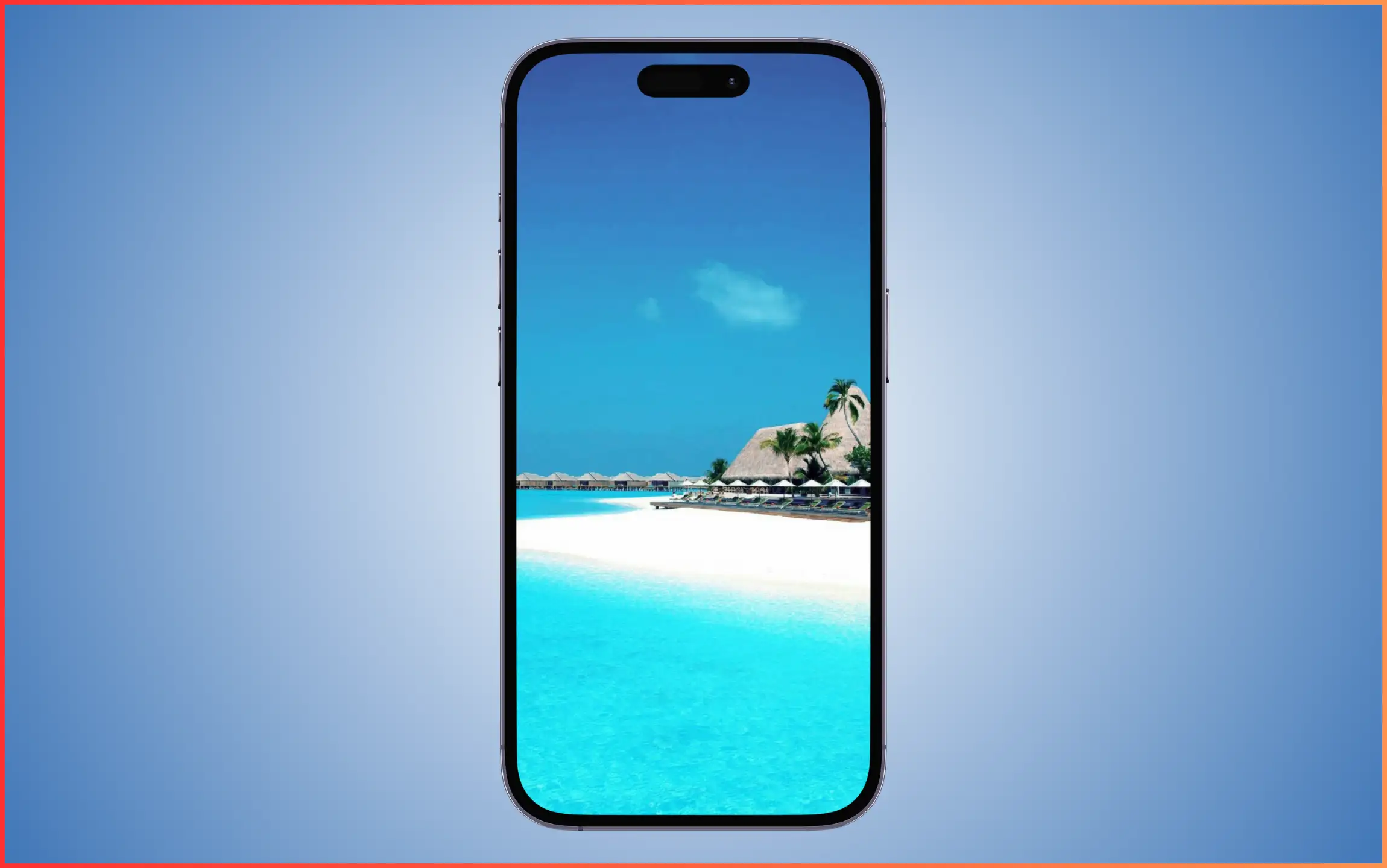 Beach House Wallpaper for iPhone